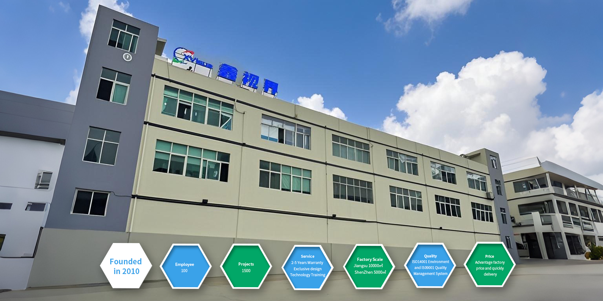 Expand new factory 5000 ㎡ in shenzhen